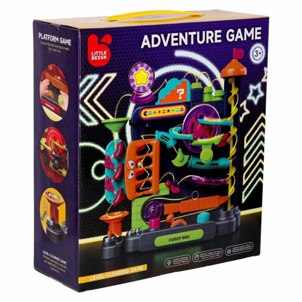 Tor kulkowy przeszkod dla kulek zabawka zrecznosciowa 178181.jpg