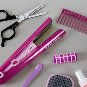 Zestaw fryzjerski dla dzieci suszarka prostownica 16 elementow 178070.jpg