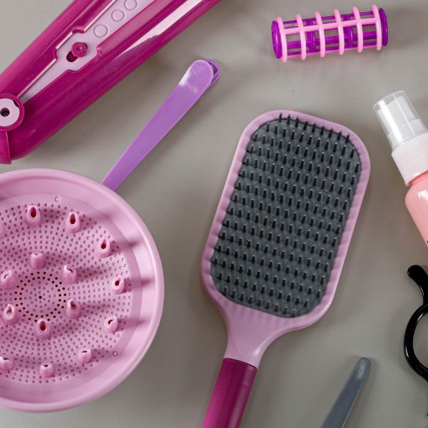 Zestaw fryzjerski dla dzieci suszarka prostownica 16 elementow 178071.jpg