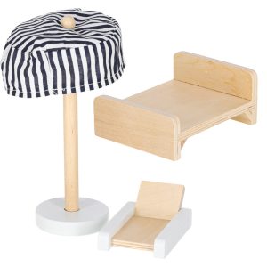 Domek dla lalek drewniany mebelki 80cm roz LED 178915.jpg