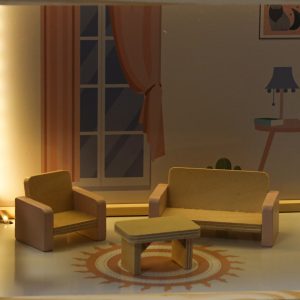 Domek dla lalek drewniany mebelki 80cm roz LED 178919.jpg