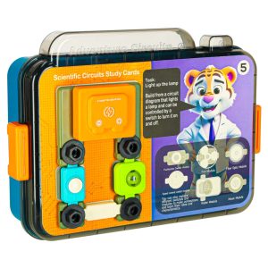 Maly elektronik elektryk zestaw edukacyjny 12 kart 58 elementow 173871.jpg