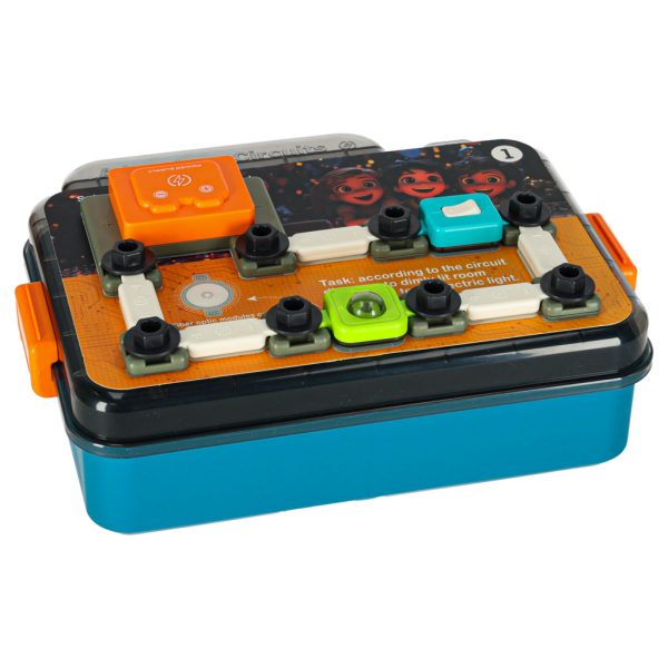 Maly elektronik elektryk zestaw edukacyjny 12 kart 58 elementow 173873.jpg