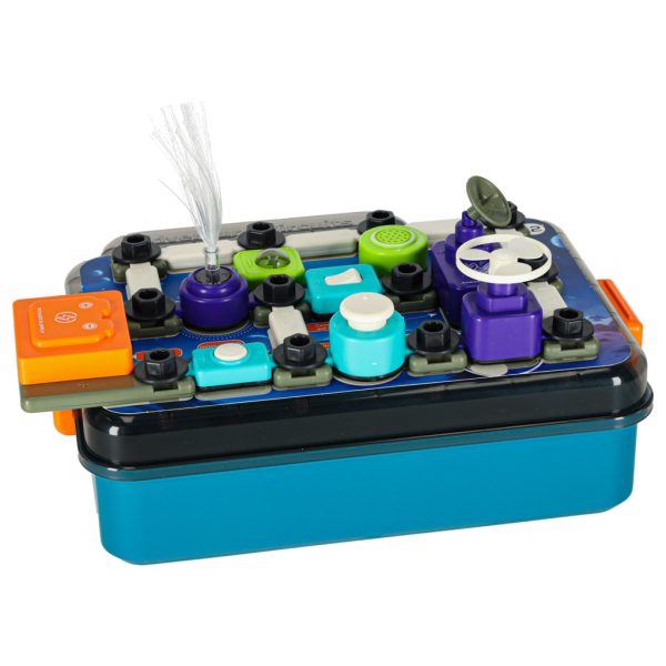 Maly elektronik elektryk zestaw edukacyjny 12 kart 58 elementow 173874.jpg