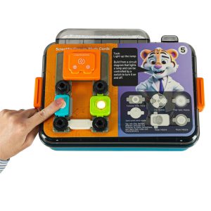 Maly elektronik elektryk zestaw edukacyjny 12 kart 58 elementow 173876.jpg