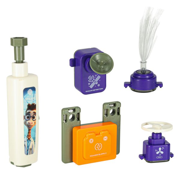 Maly elektronik elektryk zestaw edukacyjny 12 kart 58 elementow 173878.jpg