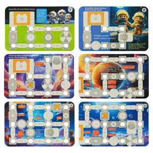 Maly elektronik elektryk zestaw edukacyjny 12 kart 58 elementow 173881.jpg