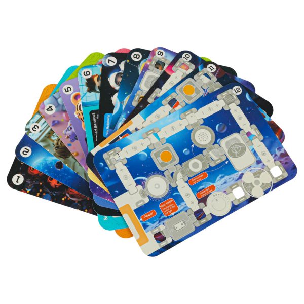 Maly elektronik elektryk zestaw edukacyjny 12 kart 58 elementow 173882.jpg