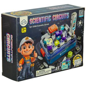 Maly elektronik elektryk zestaw edukacyjny 12 kart 58 elementow 173887.jpg