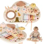 Stolik edukacyjny drewniany tablica muzyczna cymbalki talerze 179573.jpg