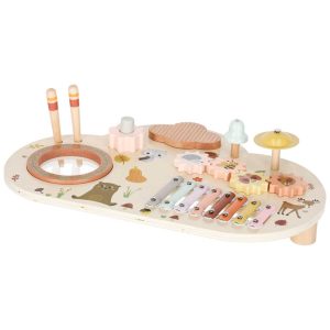 Stolik edukacyjny drewniany tablica muzyczna cymbalki talerze 179574.jpg