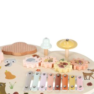 Stolik edukacyjny drewniany tablica muzyczna cymbalki talerze 179583.jpg