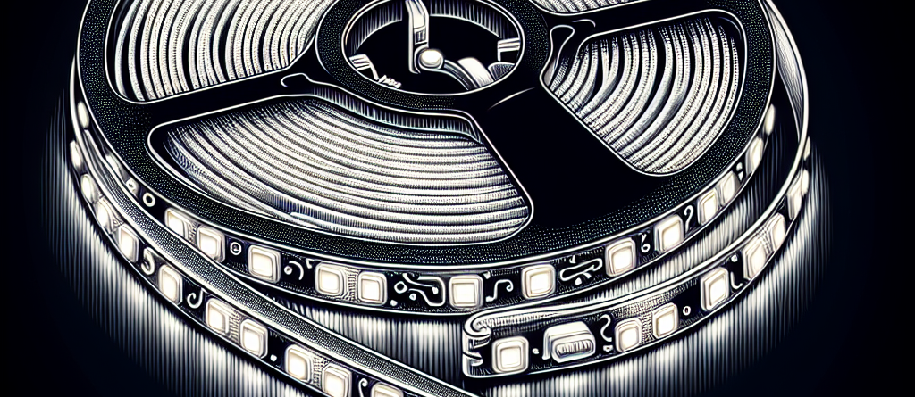 Taśma LED na baterie USB z czujnikiem ruchu 2M zamontowana pod łóżkiem i w szafie w nowoczesnym wnętrzu