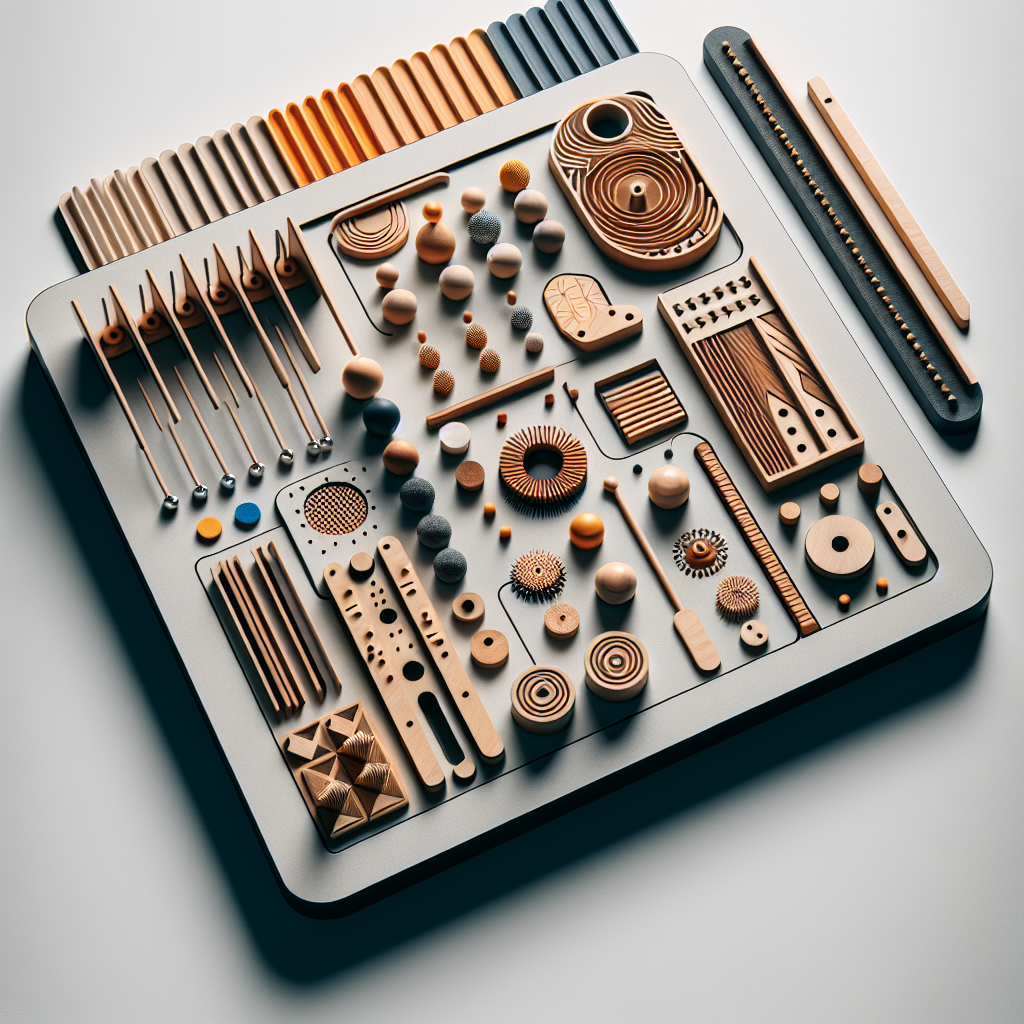 Tablica manipulacyjna sensoryczna LULILO MISIAO – zabawka edukacyjna Montessori w kształcie misia