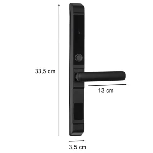 klamka do drzwi zamek elektroniczny szyfrowy na kod odcisk p 50e4d9b34dcb4b4a89e6bc444ba0f956