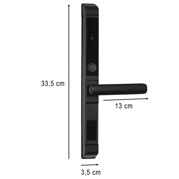 klamka do drzwi zamek elektroniczny szyfrowy na kod odcisk p 50e4d9b34dcb4b4a89e6bc444ba0f956