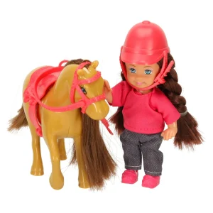 lalka z konikiem kucykiem dziewczynka zestaw 5 elementow 10d05c376e8a47779d9b0182655c1486