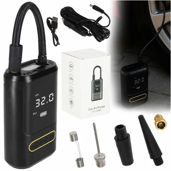 pompka rowerowa elektryczna samochodowa powerbank usb 7e0ccac1ad7a4293b81c02211631c91a