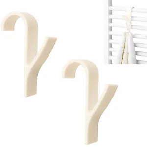 wieszak na grzejnik kaloryfer azienkowy kremowy a4e7dcd986b34a70bcd407fd01b5622b