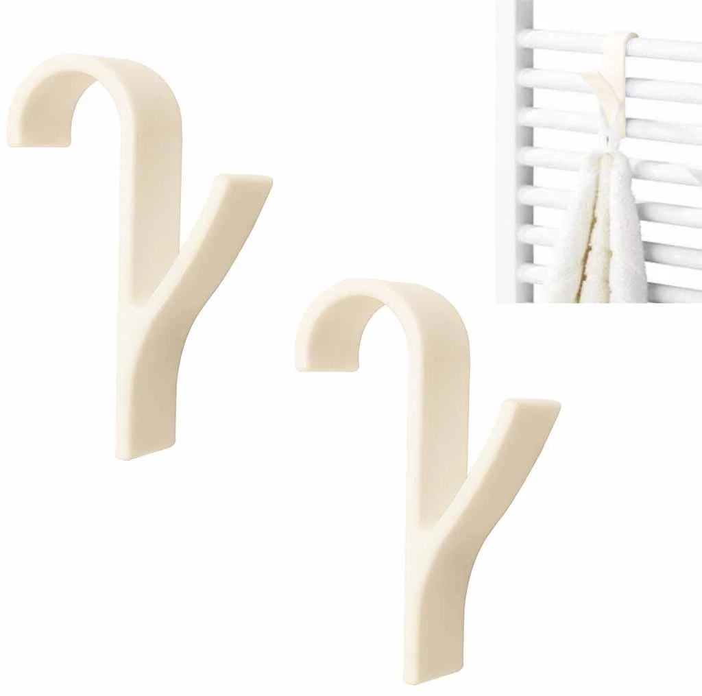 wieszak na grzejnik kaloryfer azienkowy kremowy a4e7dcd986b34a70bcd407fd01b5622b