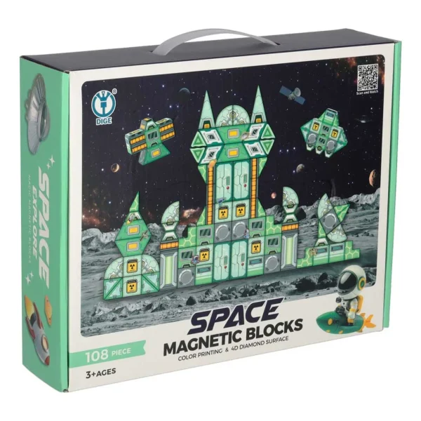 klocki magnetyczne konstrukcyjne kosmos stacja kosmiczna 108 caea6e22b1814407afe711fc251248a8