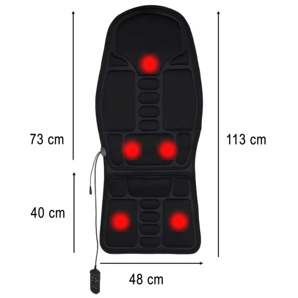 masazer do plecow mata masujaca grzewcza do masazu na fotel 24b8a66531844c448944be6d0868114e