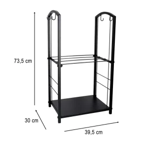 stojak na drewno kominkowe rega metalowy akcesoria do komink 8d48371a49374bfe93a60658658db50a