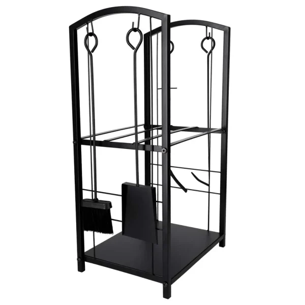 stojak na drewno kominkowe rega metalowy akcesoria do komink dd6d17f209734bd8a3f68713b5389f36