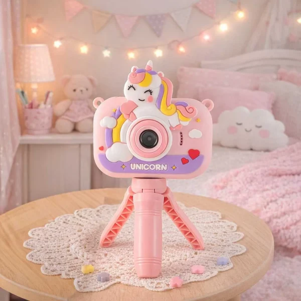 aparat fotograficzny cyfrowy dla dzieci na statywie jednoroz 4db82371a977418cb5132679711cff55