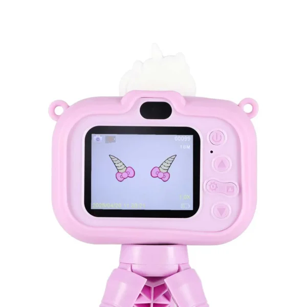 aparat fotograficzny cyfrowy dla dzieci na statywie jednoroz b0f1376615e046a49ae36a9fc00566f7