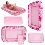 materac dmuchany do pywania z poduszka rozowy 9f17698169eb43bc9409e495a4bbef5a