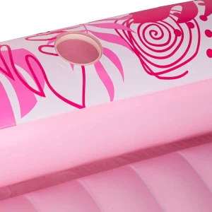 materac dmuchany do pywania z poduszka rozowy c3de3961f9f4444b90c0c9911e8d2131