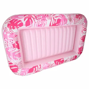 materac dmuchany do pywania z poduszka rozowy fdc4088e5af849a895297b04cd91922c