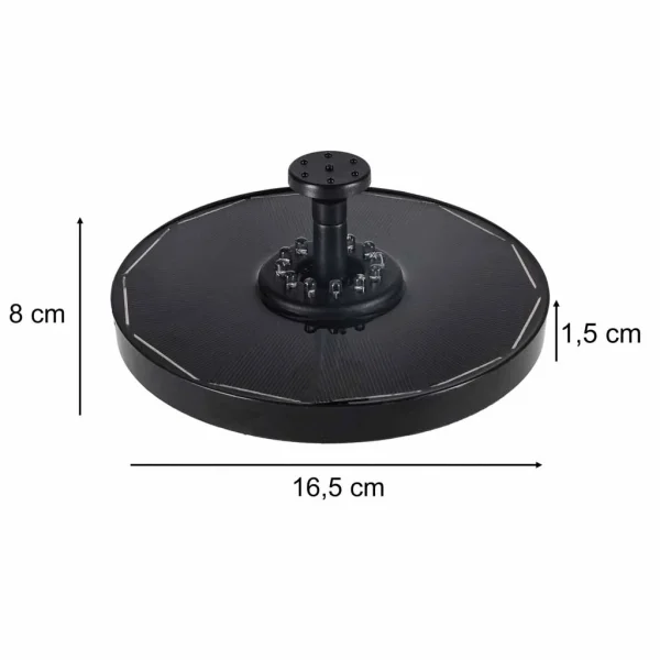 fontanna solarna luaro do oczka wodnego ogrodowa pompa pywaj 5a25a24393ee463888f4216afdf3f694