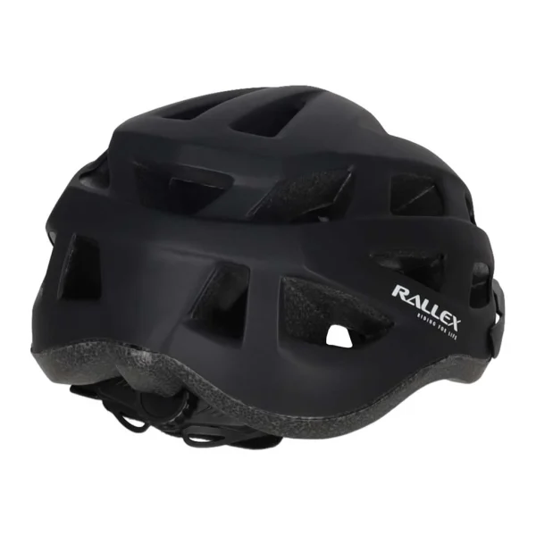 kask rowerowy na rower rallex damski meski regulowany czarny 5481cb58f31d4b74bdd6f7dc1ba99700