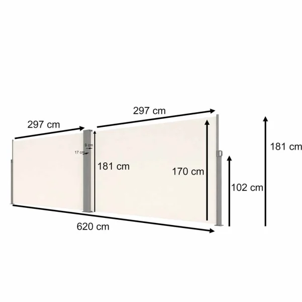markiza narozna boczna tarasowa luaro parawan zwijany 181 x 7115321648cf4a029d0d3cc282730beb