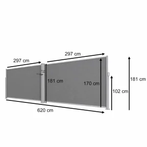 markiza narozna boczna tarasowa luaro parawan zwijany 181 x 872eb042b8c04a528fa064aa70a1bce2