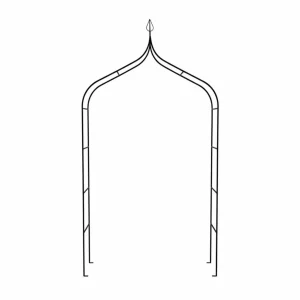 pergola ogrodowa luaro metalowa uk z grotami na roze kwiaty 7ec740f8d872470680d899fa598eeac2