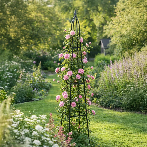 pergola podpora luaro ogrodowa na kwiaty stojak na roze pnac 90ebb8ac4f3c4f098f0a83313ea3e41c