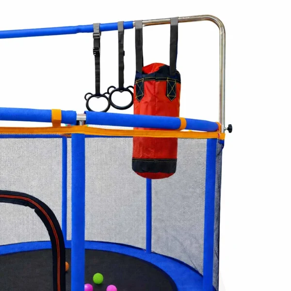 trampolina dla dzieci ogrodowa siatka piki koszykowka 150cm 1b3751fba5324e238094b5b6fbb9d007