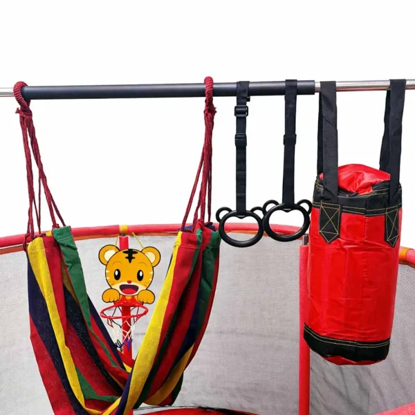 trampolina dla dzieci ogrodowa siatka piki koszykowka 150cm 6ae4f88f3264413cacf341dd4e95e9ab