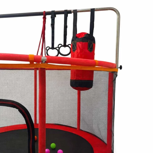 trampolina dla dzieci ogrodowa siatka piki koszykowka 150cm 9220b0d669fb4c88938abc24760b1c60