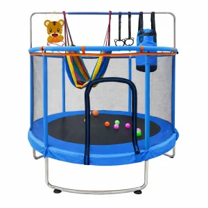 trampolina dla dzieci ogrodowa siatka piki koszykowka 150cm ff69ef9bdcea4dd2ab166a588a0fd6d8