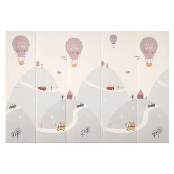 mata edukacyjna piankowa dwustronna skadana 150x200cm balony f81baddfb009408d903999afdb855bf6