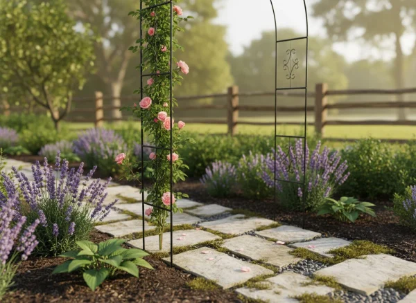 pergola ogrodowa metalowa uk uchwyt na roze kwiaty pnacza 24 22edb130d83c4e2dad6460b6529b7ddb