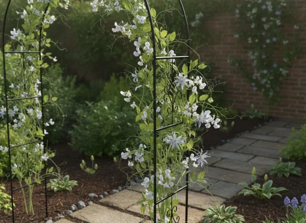 pergola ogrodowa metalowa uk uchwyt na roze kwiaty pnacza 24 7a9f9500582e4f579cbf09cada3f6260