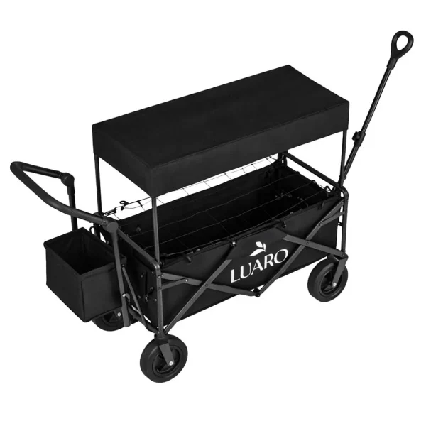 wozek transportowy luaro plazowy skadany z daszkiem i siatka 226222f1e6ff4ccf88a927ea145468e4