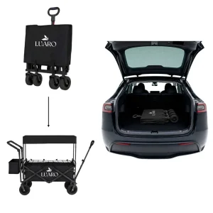 wozek transportowy luaro plazowy skadany z daszkiem i siatka 8556d3780c004ee4a64d144c3072c6aa