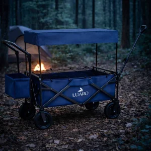 wozek transportowy luaro plazowy skadany z daszkiem i siatka b94d74d459654d789db9c43d5597543c