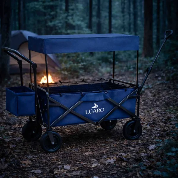 wozek transportowy luaro plazowy skadany z daszkiem i siatka b94d74d459654d789db9c43d5597543c